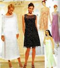WOW~McCall 9145 Grandmacore Mother of Bride LACE SLIPDRESS 2 Length Scarf s 6-10
