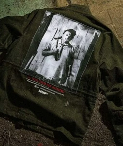 The Texas Chainsaw Massacre x HUF Leatherface 50th Anniv M64 Military Jacket XL - Picture 1 of 15