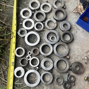 (33) SHAFT COLLARS MIXED CLAMP LOT STAINLESS read description - Picture 1 of 1
