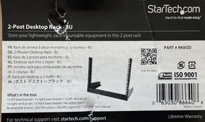 Startech RK8OD 8U Desktop Rack 2-Post Open Frame Retail - Bild 1 von 3