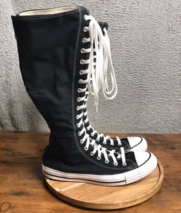 Botas hasta la rodilla Converse Chuck Taylor All Star M 11,5/W 13,5 negras - Imagen 1 de 9
