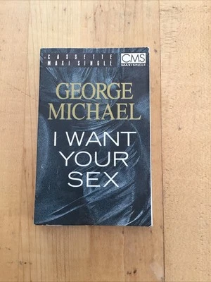 GEORGE MICHAEL 4CT 06814 "I WANT YOUR SEX/HARD DAY" ©1987 CASSETTE SINGLE PROMO - Image 1 of 3