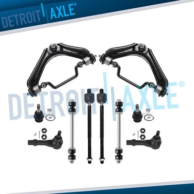 Kit de suspensión de brazos de control superiores delanteros de 10 piezas para Mercury Mountaineer Explorer Foto 1 de 4