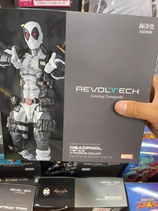 Revoltech Amazing Yamaguchi Deadpool Ver. 2.5 X-Force Colour White Kaiyodo - Picture 1 of 14
