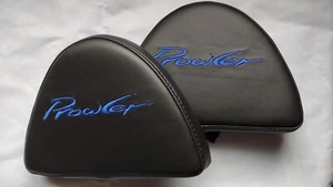 Mulholland Edition Plymouth / Chrysler Prowler Set Headrest Pad Inserts Logo - Picture 1 of 5