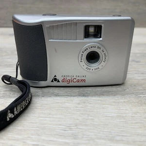 VINTAGE America Online AOL digiCam Digitalkamera Fokus freie Objektivansicht - Bild 1 von 5