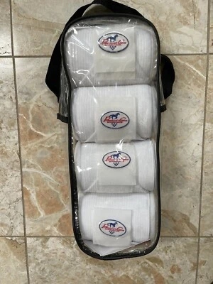 Combo vendajes blancos para patas de caballo Professional's Choice nuevos Foto 1 de 3