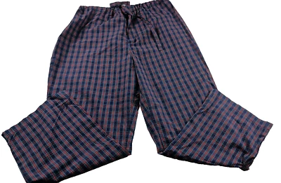 Pijama de franela a cuadros rojos para hombre pantalones de salón vacaciones de Navidad talla XL sin marca Foto 1 de 4