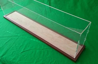 35" Acrylic Display Case Box for Ocean Liner Cruise Ships Collectibles wood base - Image 1 of 4