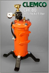 Sandstrahlluftfilter Clemco CPF 80 mit Druckregler, 4 Bediener, #03527 - Bild 1 von 2