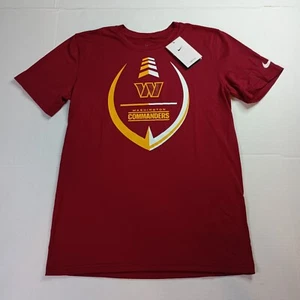 Nike Dri-Fit Washington Commanders T-shirt Men's S Small Burgundy Short Sleeve - Picture 1 of 7