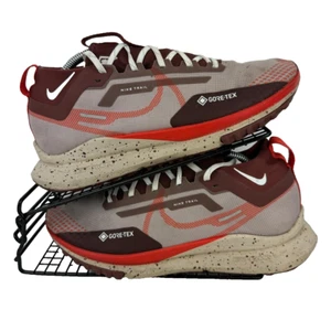 Nike Pegasus Trail 4 Goretex GTX Picante Rojo Hombres Zapatos para Correr Talla UK 8.5 - Imagen 1 de 7