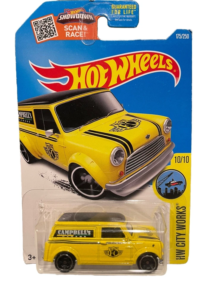 Мини-фургон Austin 67 Hot Wheels 2016 City Works (желтый) No175 - Изображение 1 из 1