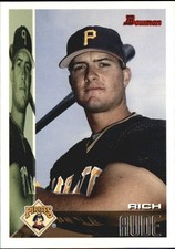 1995 Bowman Pittsburgh Pirates Baseball Card #117 Rich Aude