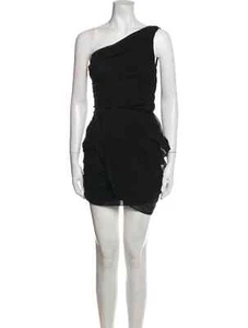 MARA HOFFMAN  One Shoulder Asymmetrical Draped Mini Silk Dress  Sz 0   $ 650 - Picture 1 of 2
