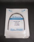 100Packs Dental Orthodontic Stainless Steel Arch Wires Round Arcos Wires Natural