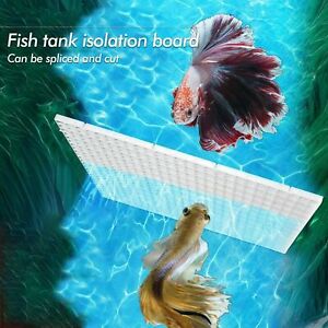 Latest Fish Tank Divider Adjustable Aquarium Divider Plastic Isolation Separator