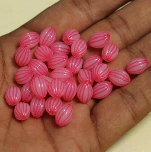 10x8mm Acrylic Beads Oval - Picture 1 of 33