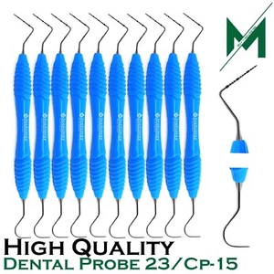 Dental Perio Explorer 23 Sonde UNC 15 Silikongriff Farbmarkierung doppelseitig - Bild 1 von 32