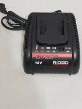 RIDGID RBC-20 Advanced Lithium Battery Charger 18V & Power Cord TESTED