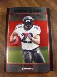 Set squadra Bowman Chrome Baltimore RAVENS 2007 (8c) - Foto 1 di 1