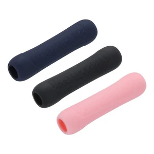 3pcs Pen Grip Silicone Case Silicone Ergonomic, Black Pink Blue - Zdjęcie 1 z 4