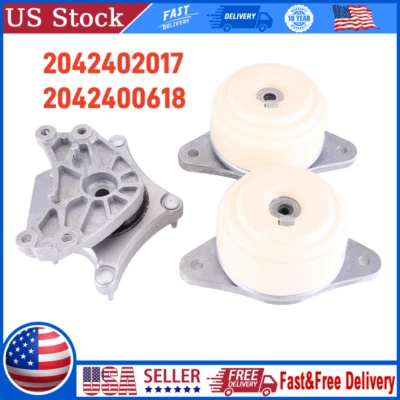 3Pcs Engine Motor &Trans Mount For MERCEDES-BENZ GLK350 2010-2012 OE# 2212400518 Foto 1 de 4