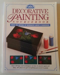 DECORATIVE PAINTING SOURCE BOOK by Artist's Workbook ©1997 Art Tips & Techniques - Picture 1 of 12