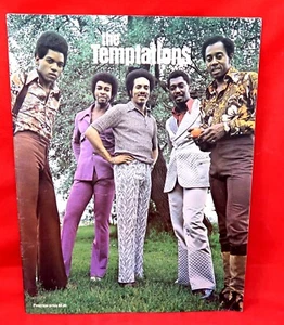 Vintage 1973 The Temptations US Tour Concert Program, Motown R&B - Picture 1 of 6