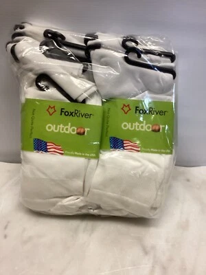 Calcetines de exterior Fox River no del todo perfectos talla XL 12 pack blancos Foto 1 de 2