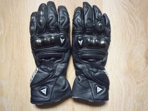 Dainese Racing Leather Biker Motorcycle Gloves Size M - Picture 1 of 9