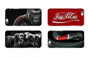 BJJ Brazilian Gracie Jiu Jitsu Kampfkunst Handyhülle passt Apple iPhone - Bild 1 von 8