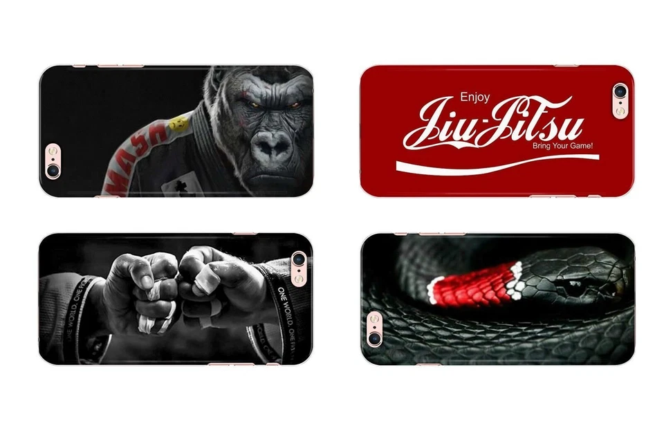 Funda protectora para teléfono BJJ Brasileña Gracie Jiu Jitsu Arte Marcial se adapta a Apple iPhone Foto 1 de 4