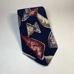 VTG Wynwood Collection Mens Multi Color Abstract Geometric Necktie Made In USA - Picture 1 of 12
