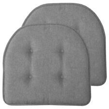 U-Shaped Memory Foam No Slip Back 16 x 17 Chair Pad Cushion 2, 4, 6 or 12 Pack