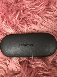 Oroton designer Empty Sunglasses Case Black - Picture 1 of 10