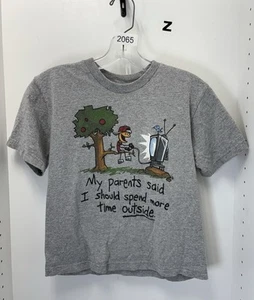 Vintage Cygnus Funny Gray Kids Tee Size Small - Picture 1 of 3