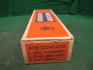 ORIGINAL EMPTY BOX FOR LIONEL 022 switch control - POSTWAR - NR - Picture 1 of 11