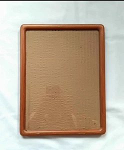 Mid Century Modern photo Picture Frame. Teak w/ rounded corners - Picture 1 of 1
