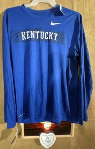 NWT The Nike Tee Dri-Fit Reflective Graphic men’s XL blue University Kentucky - Picture 1 of 6