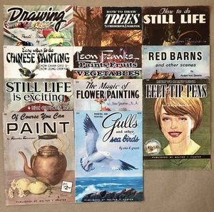 11 LOT: WALTER FOSTER How to Draw & Paint Books (Land, Birds, Trees, Still Life) - Bild 1 von 9