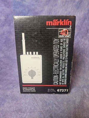 Marklin Mini-Club 67271 USA Power Pack Transformer Controller Z Scale Z Gauge - Image 1 of 4