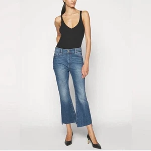 DL1961 Bridget Boot Cropped Jeans Size 32 - Picture 1 of 11