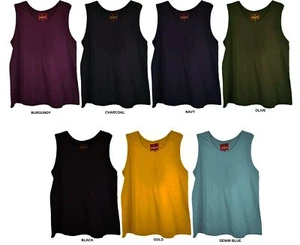 Chaleco muscular de algodón puro talla grande Metaphor para hombre talla 2XL-6XL 6 colores - Imagen 1 de 8