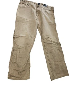 Kuhl Rydr Mens Sz 40x34 Vintage Patina Dye Ryder Hiking Pants Brown  - Picture 1 of 8