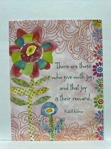 There is those that give joy Greeting Card w/ Envelope - Picture 1 of 3