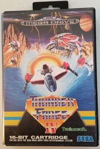 THUNDER FORCE IV 4 SEGA PAL Mega Drive 1993 Genesis Cartridge + Case - No Manual - Picture 1 of 6