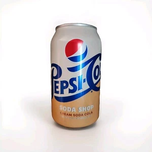2021 Pepsi-Cola Soda Shop Cream Soda Cola 50° anniversario 12 oz lattina Pepsi - Foto 1 di 5