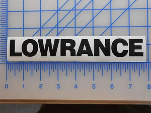 Lowrance Logo Aufkleber Sticker 7,5" 11" Elite Mark dsi HDI Tiefenfinder Fisch HDS 4  - Bild 1 von 2
