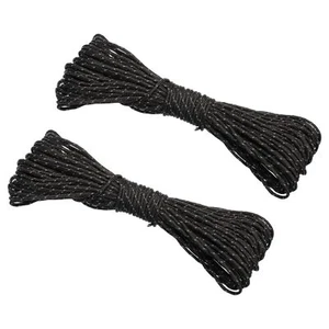 65 Feet Reflective Guyline Camping Paracord, 3mm Tent Cord Guyline Rope Nylon... - Picture 1 of 6